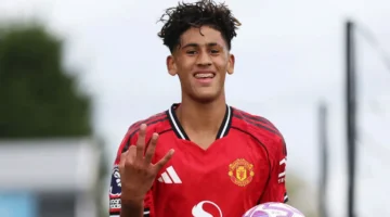 موهبة مانشستر يونايتد الصاعد جي جي غابرييل يبهر الجميع بهدف فردي خيالي